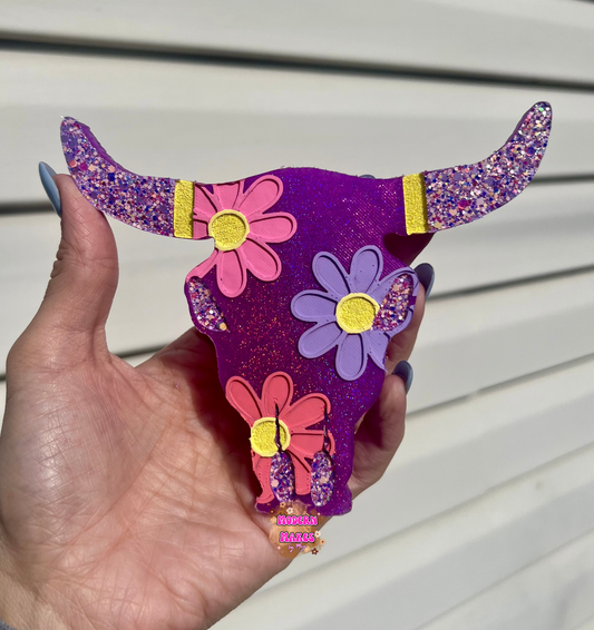 Daisy Bull Skull