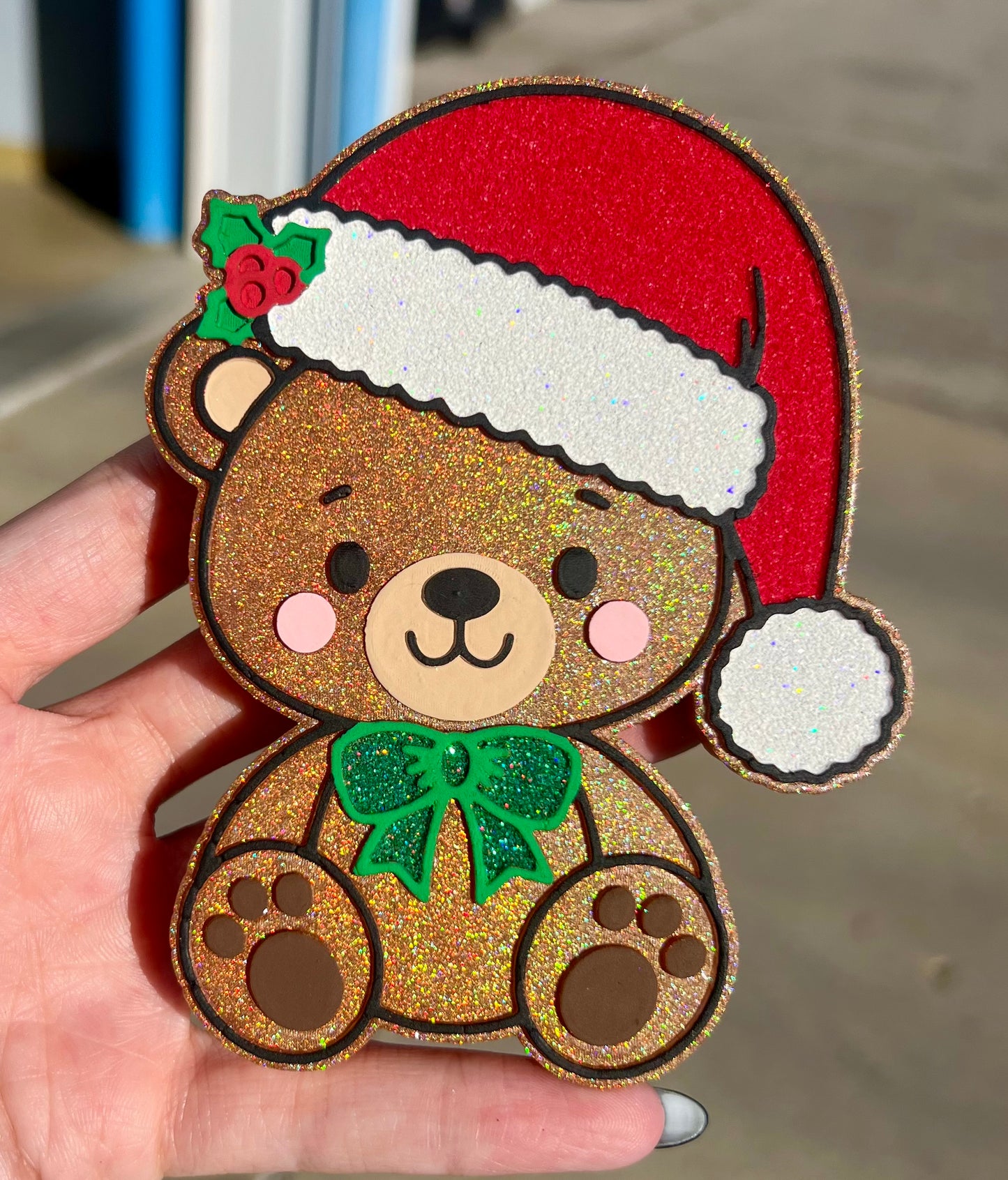 Santa Teddy Bear