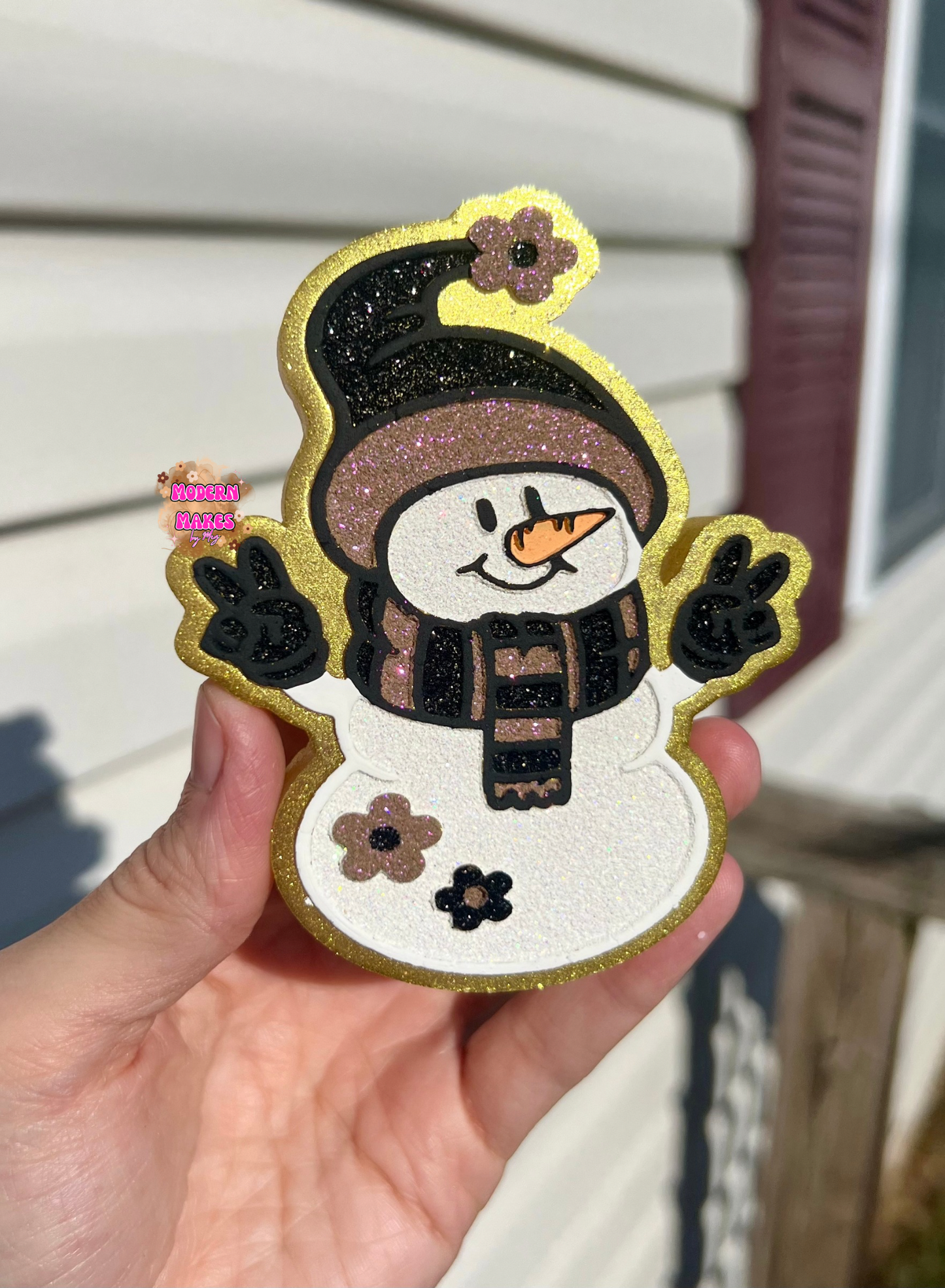 Peace Snowman