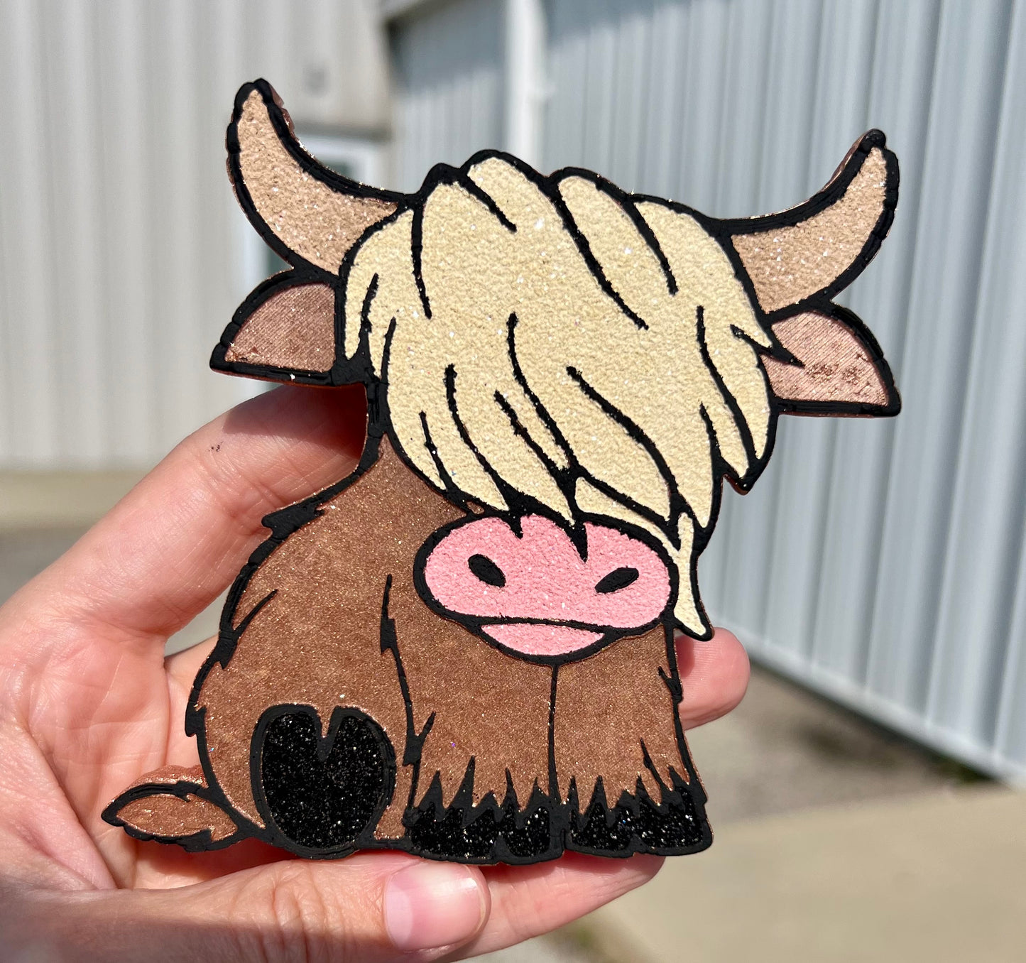 Sitting Highland (No Bow)