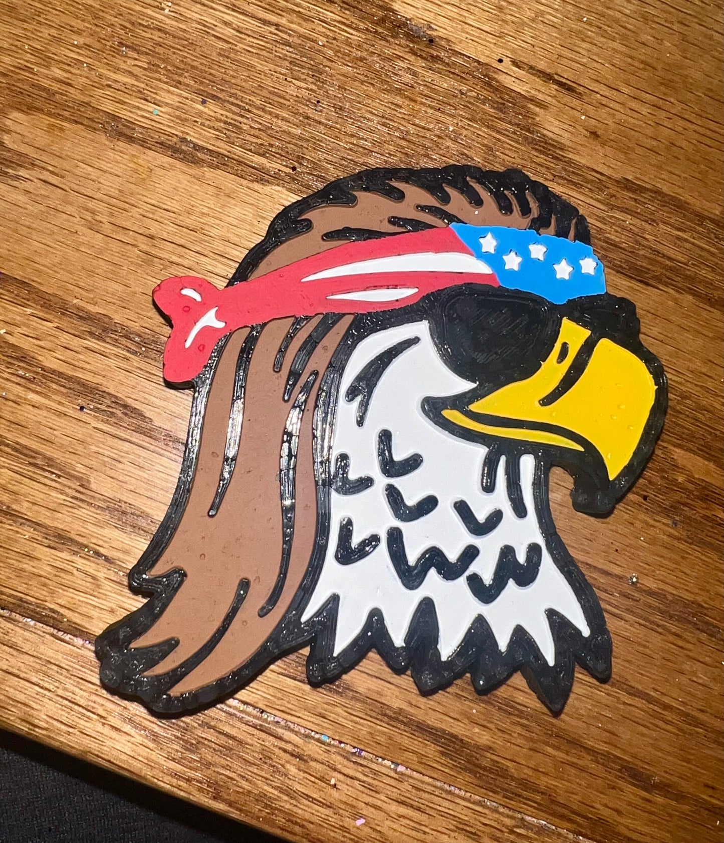 Eagle w/ Mullet
