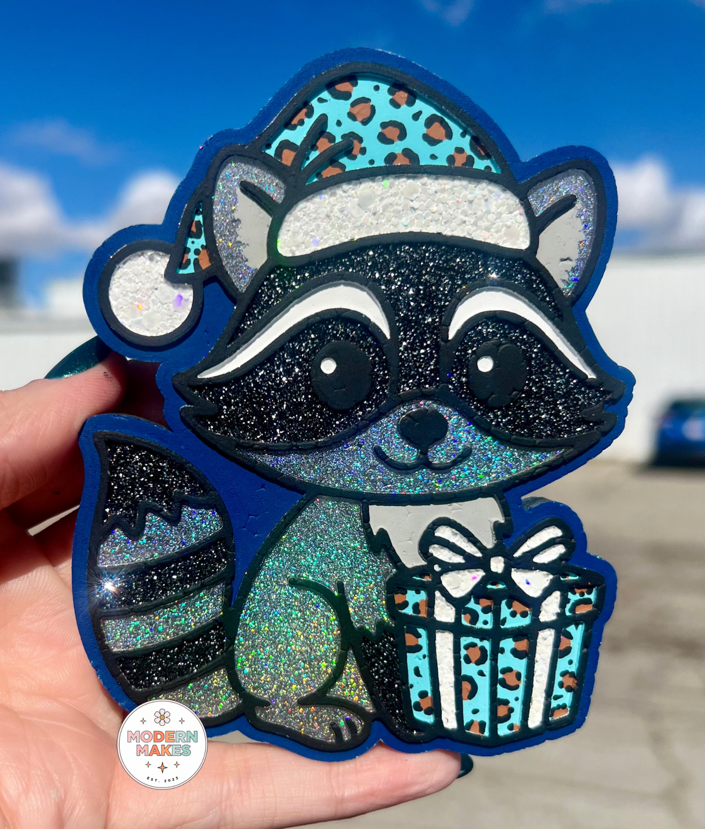 Christmas Raccoon
