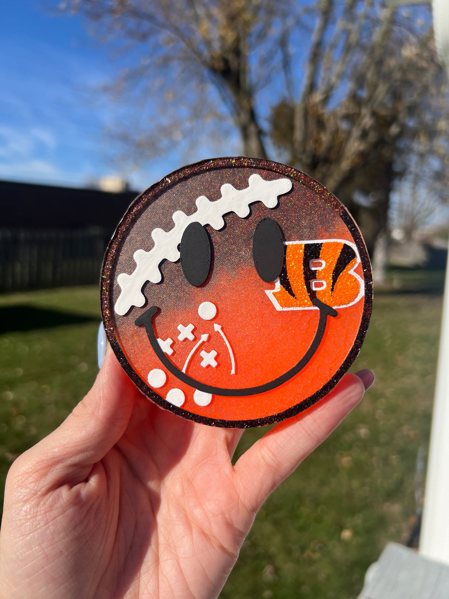 Bengals Football Smiley