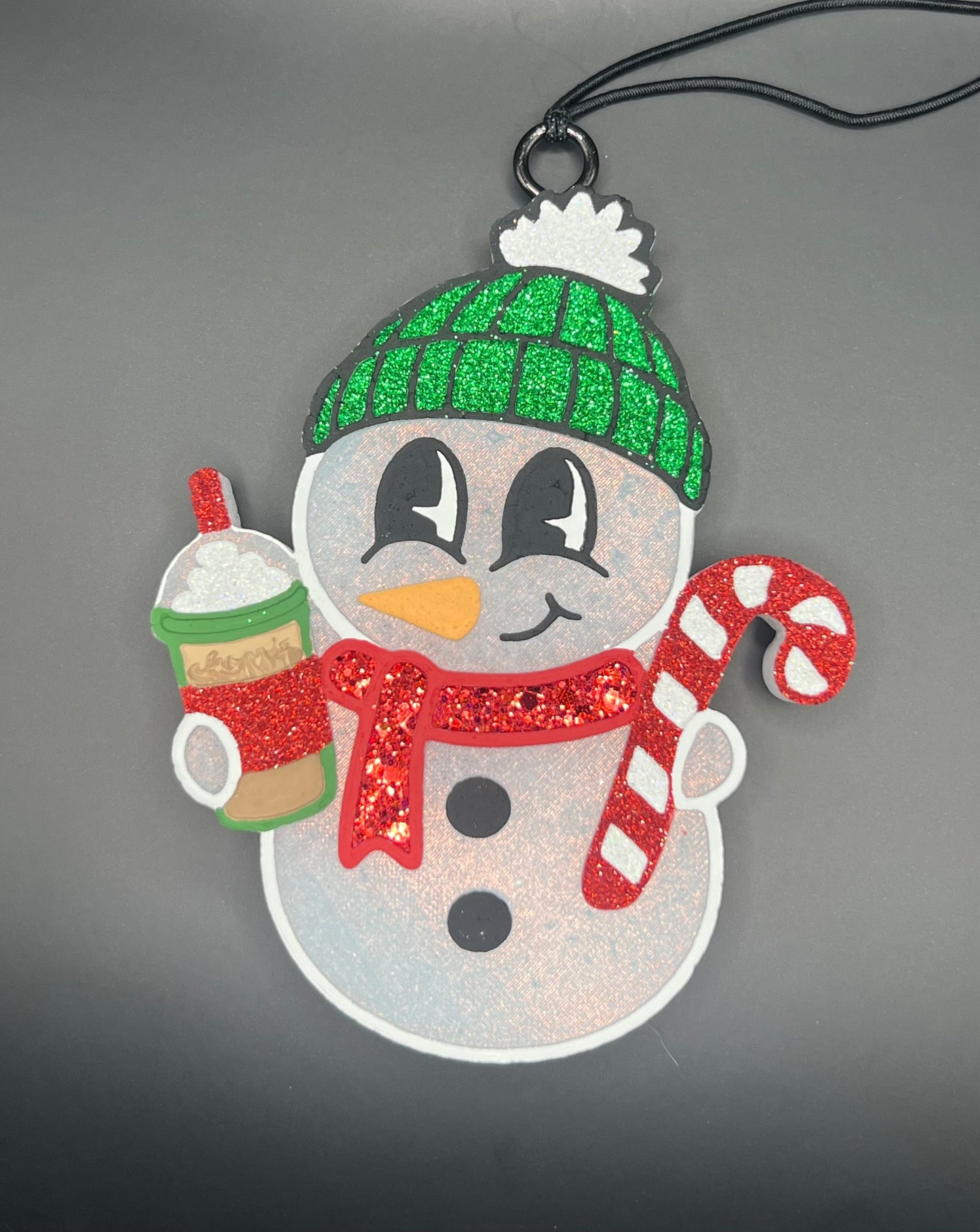 Snowman w/ Drink