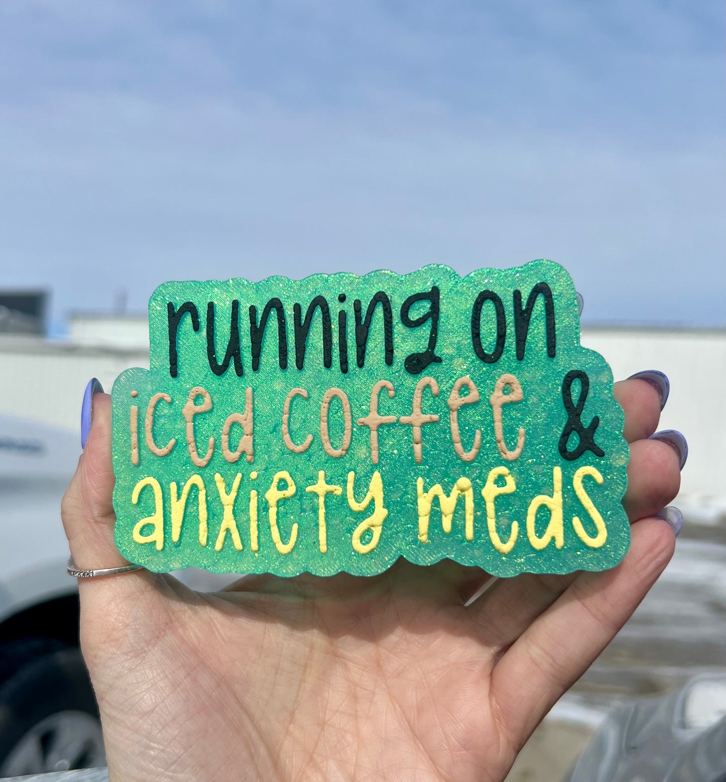 Running On Iced Coffee & Anxiety Meds