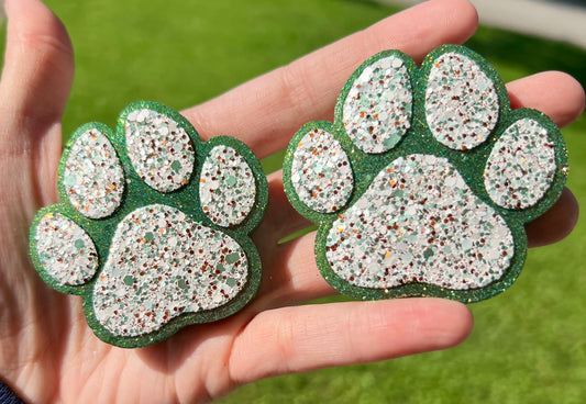 Paw Print Vent Clips
