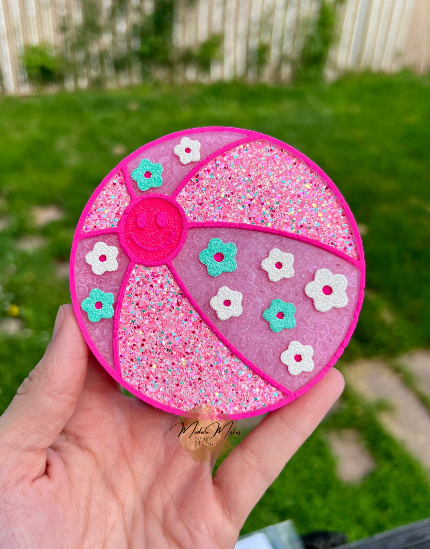 Floral Beach Ball