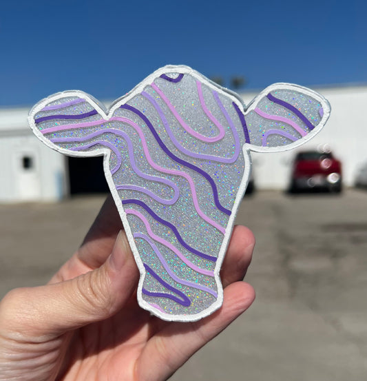 Swirly Cow Head