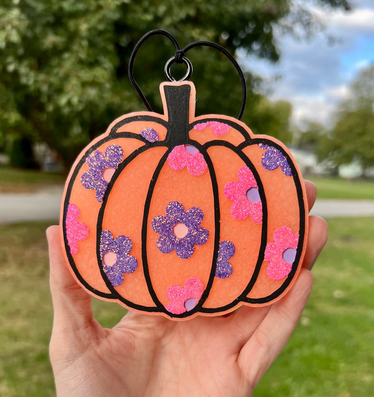 Floral Pumpkin