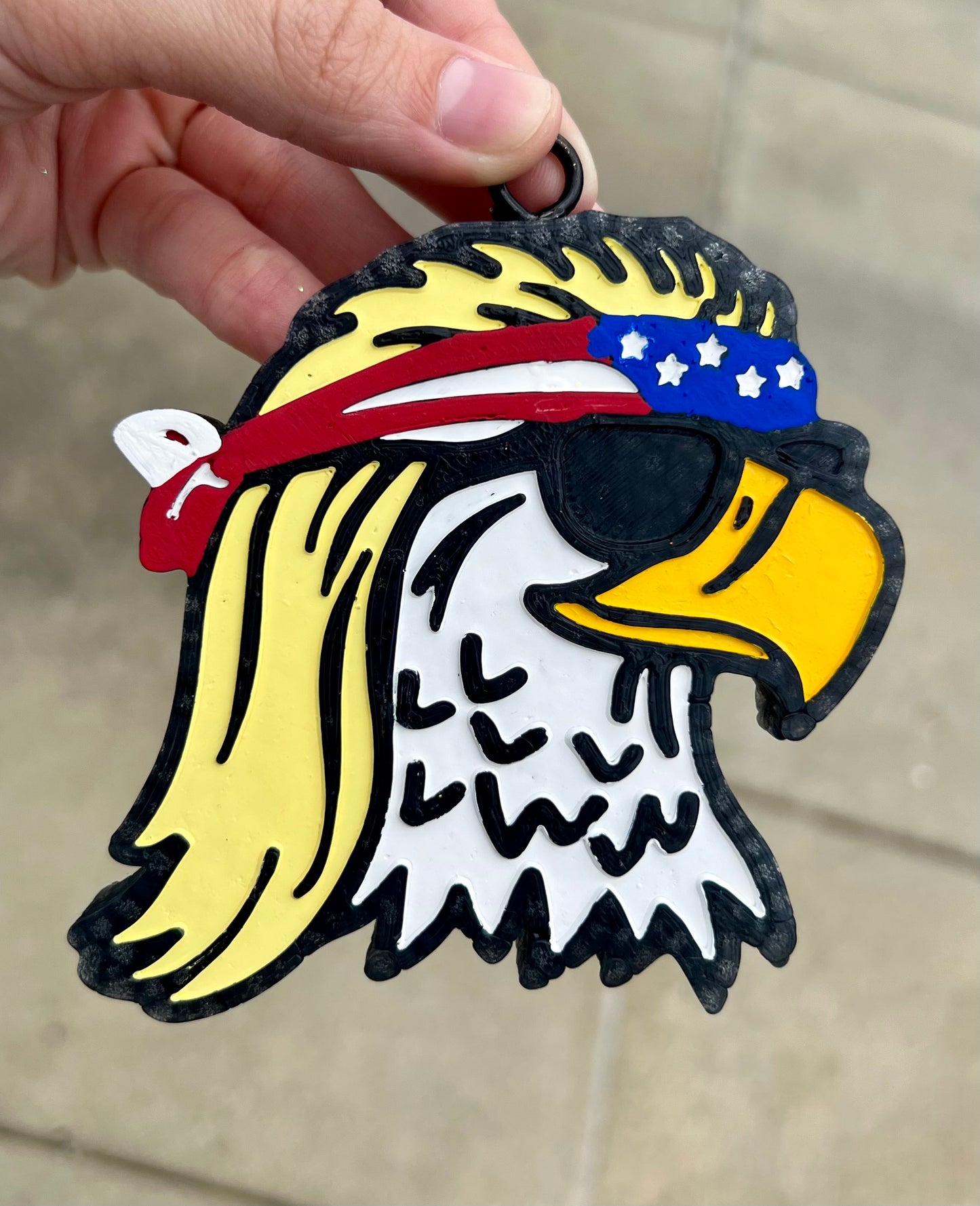 Eagle w/ Mullet