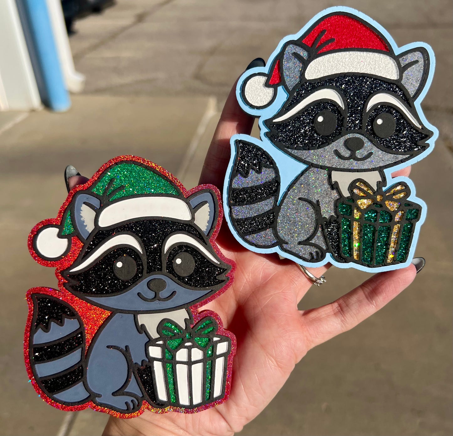 Christmas Raccoon