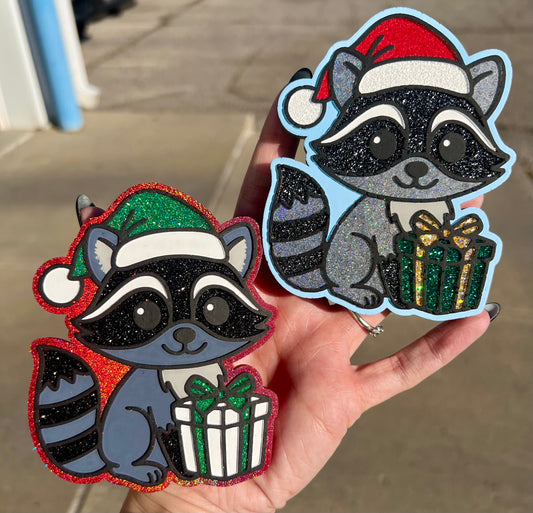 Christmas Raccoon