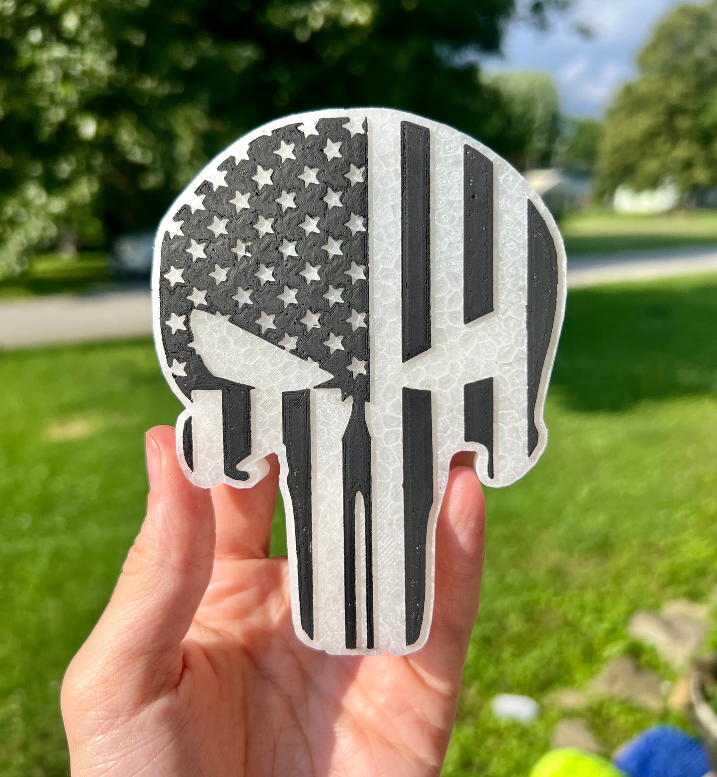 Punisher Flag Skull