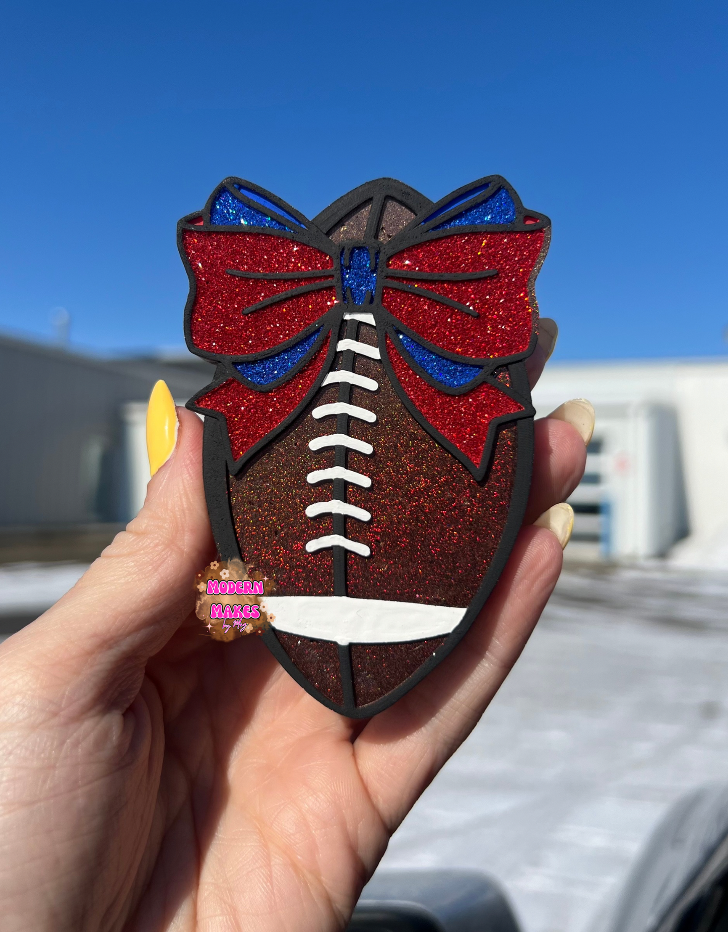 Football w/ Bow