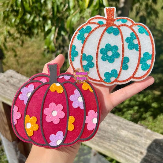 Floral Pumpkin