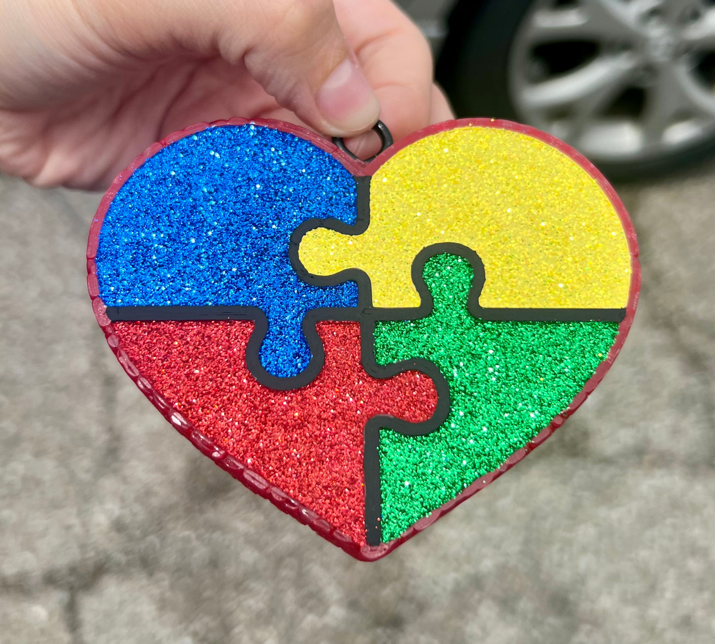 Autism Puzzle Heart