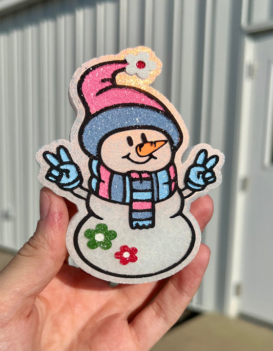 Peace Snowman