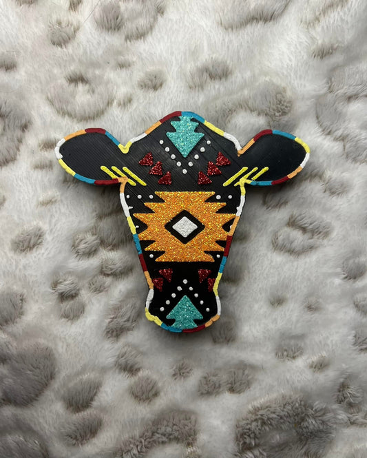 Aztec Cow Head