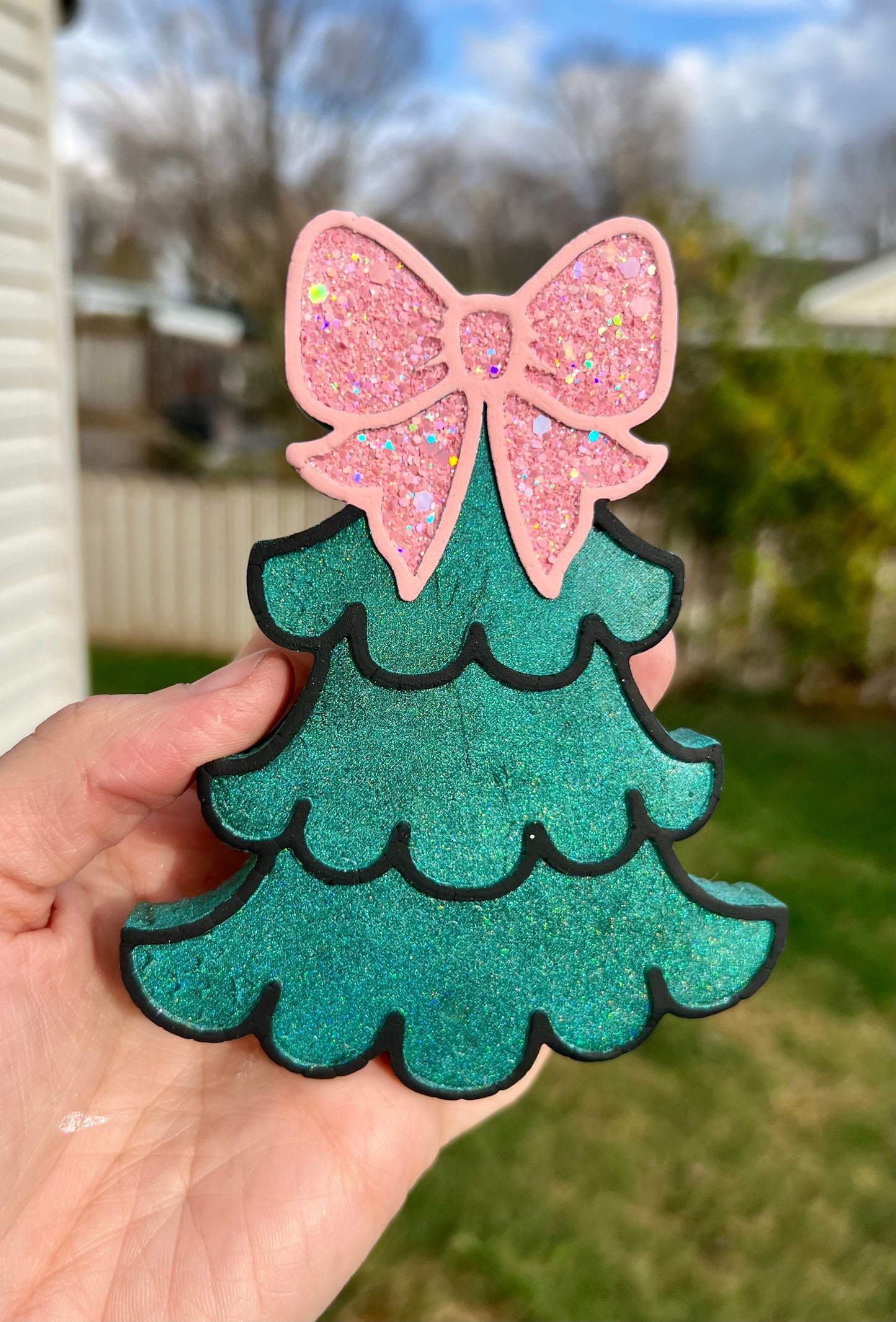 Christmas Tree w/ Bow
