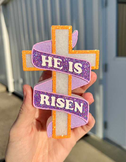 He Is Risen Cross
