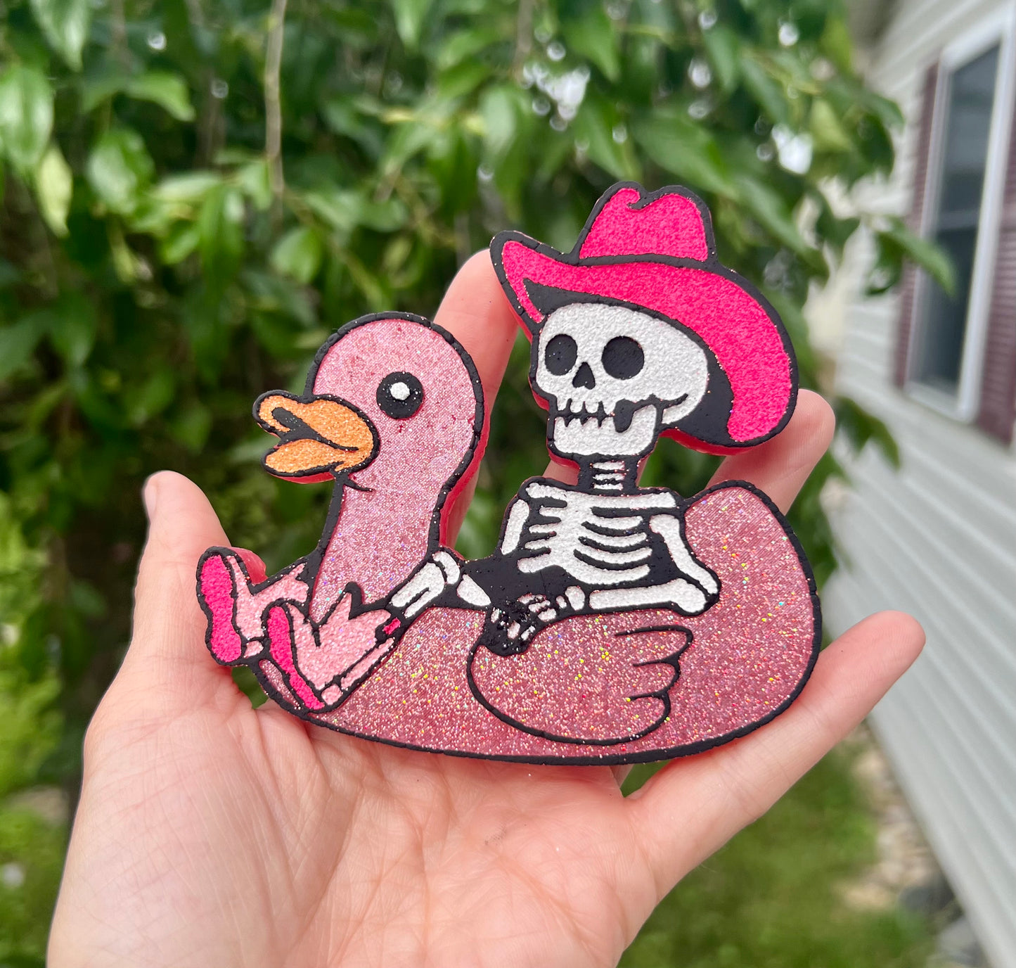 Skelly Duck Floaty