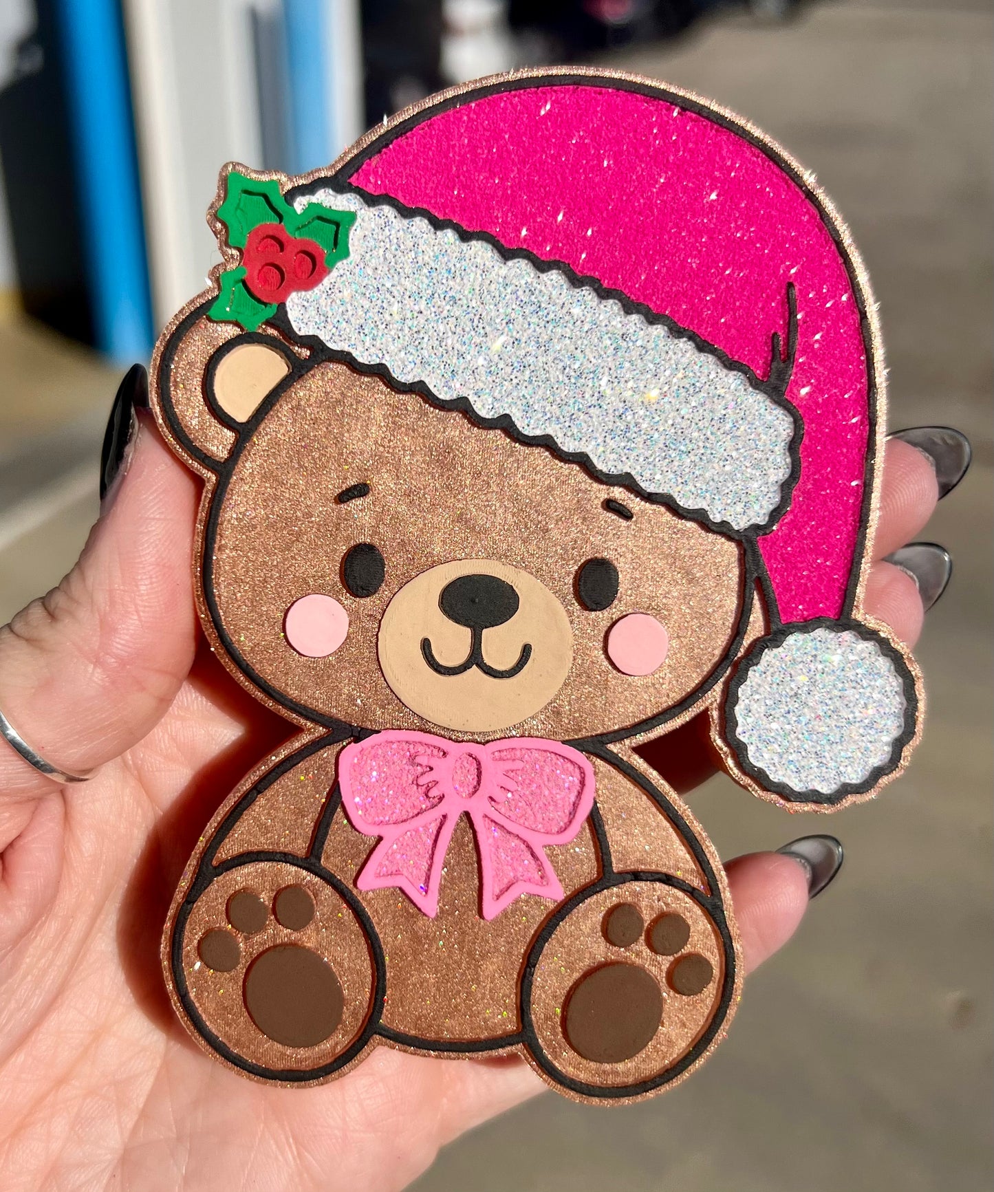 Santa Teddy Bear