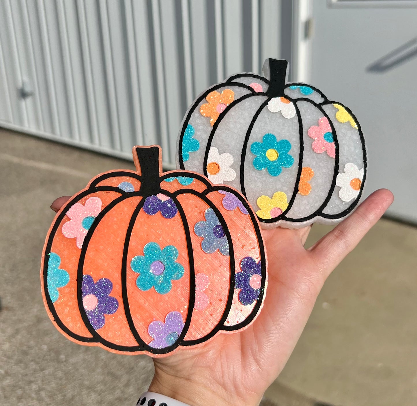 Floral Pumpkin