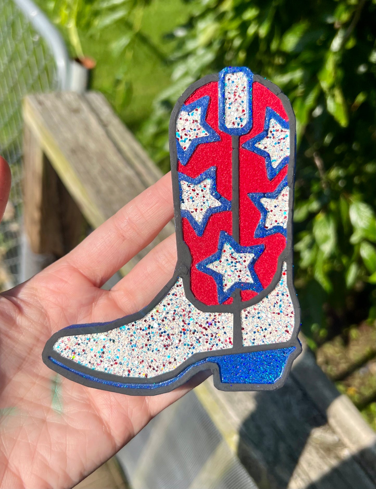 Boot w/ Stars