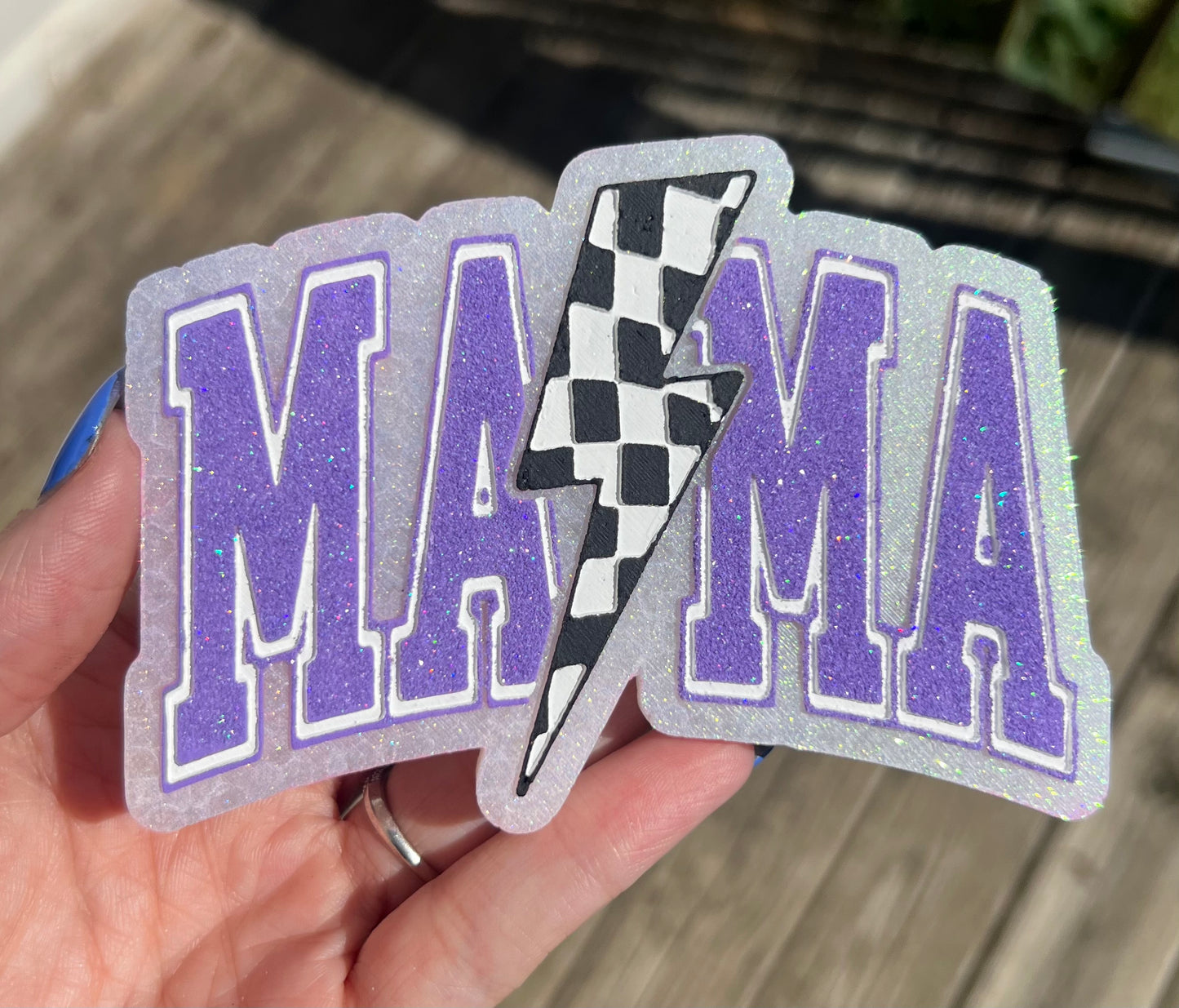 Mama w/ Lightning Bolt