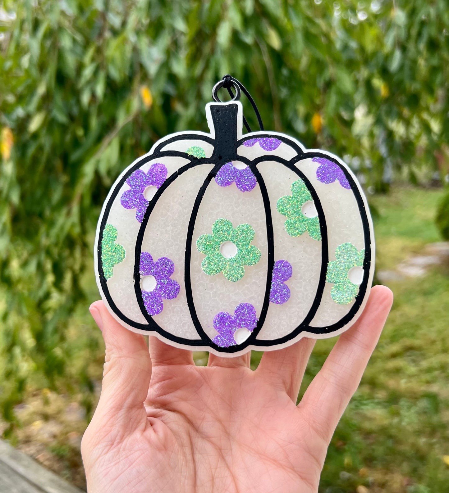 Floral Pumpkin