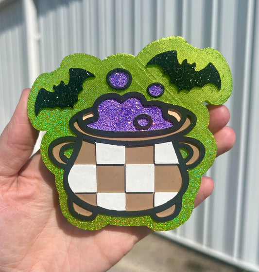 Checkered Bubbly Couldron