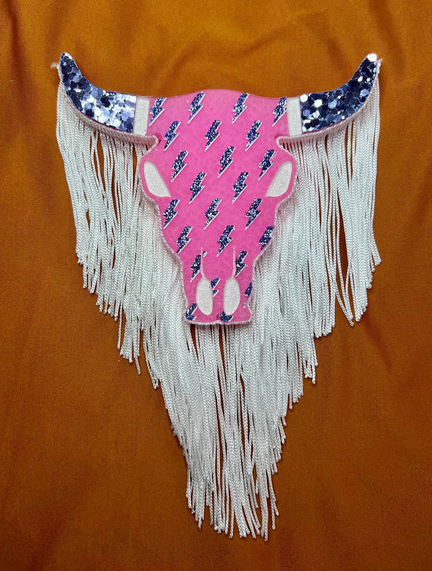 Lightning Bolt Bull Skull