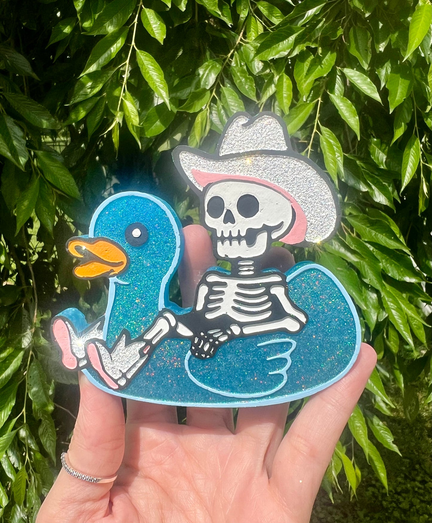 Skelly Duck Floaty
