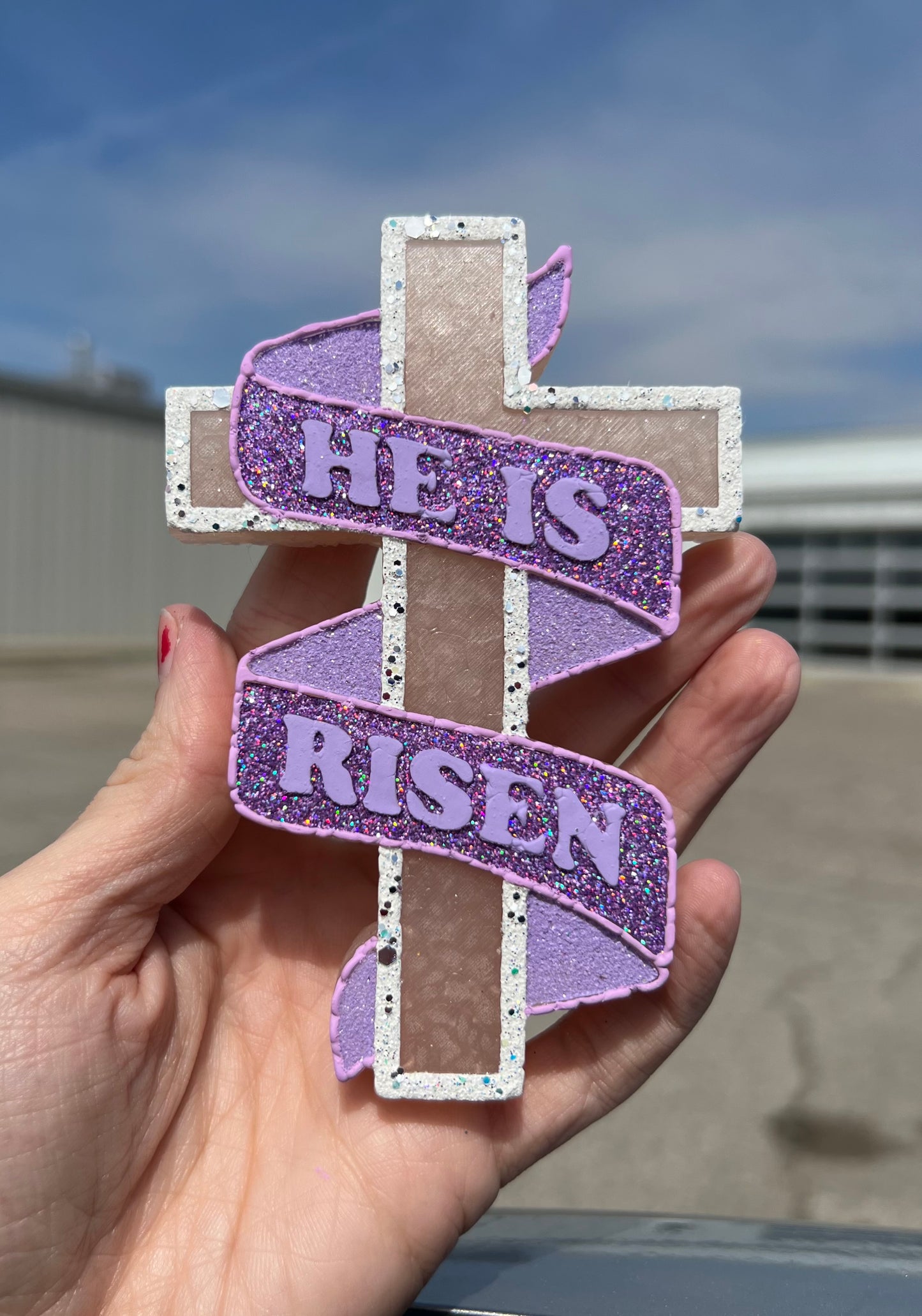 He Is Risen Cross